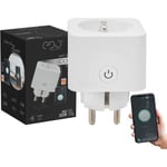 Prise connectée WiFi Smart Tuya compteur d'énergie 16A 3680W EDO777486