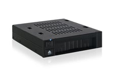 ICY DOCK – 1x 2.5" to 1x 3.5" bay mobile rack SATA/SAS metal trayless (MB521SP-B)