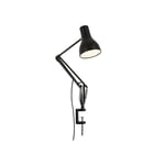 Anglepoise - Type 75 Desk Lamp With Clamp Jet Black - Skrivbordslampor - Sir Kenneth Grange - Svart