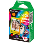 Fujifilm Instax Mini fotoark - regnbueramme (10-pakning)