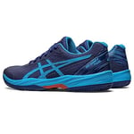 ASICS Homme Gel-Game 9 Padel Sneaker, Indigo Bleu/île Bleu, 39.5 EU