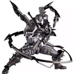 Yamaguchi Stil Marvel Venom 3 Svartvit Anti-Venom Agent Actionfigur Modell Leksak