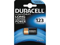 Batteri Duracell Ultra Photo 123 Lithium