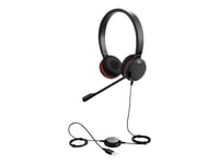 Jabra Evolve 30 Ii Ms Stereo - Headset - På Örat - Kabelansluten - Usb-C, Usb-A - Ljudisolerande - Certifierad För Microsoft-Teams