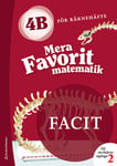 Mera Favorit ma 4B för räknehäfte Facit till uppl. 2, 5-pack