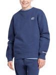 New Balance Kids' Premium Crew Neck Sweatshirt, Navy