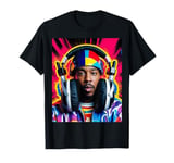 DJ Headphones, Hip Hop, Giant, Headphones, 80s, 90s, Rap, T-Shirt