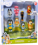 Blueys Family and Friends Figure 8-Pack