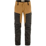 Fjällräven Keb Trousers Men Regular herrbyxor Dark Grey/Buckwheat Brown-030- 48 - Fri frakt