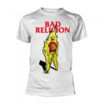 Bad Religion Unisex Adult Boy On Fire T-Shirt - XL