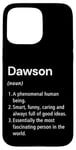 Coque pour iPhone 15 Pro Max Dawson Définition du nom Dictionnaire amusant