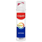 3 x Colgate Total Whitening Toothpaste Pump 100ml