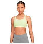 Nike AJ0340 W NK DF ALPHA BRA Sports bra women's lime ice/rattan/rattan MD-E