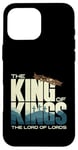 iPhone 16 Pro Max Jesus is the King of Kings Crucifixion Cross Crown Gospel Case