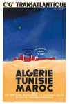 ALGéRIE TUNISIE MAROC Rf0108 - POSTER HQ 40x60 d'une AFFICHE VINTAGE