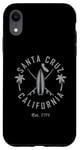 Coque pour iPhone XR Santa Cruz Retro Vintage Surf & Skateboard Design Graphique