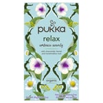 Pukka Teas Organic Relax - 20 Teabags x 4 Pack