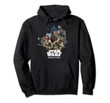 Star Wars Rogue One Character Collage Logo Pullover Hoodie