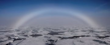 Arctic landscape in Svalbard Spitsbergen