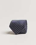 Giorgio Armani Striped Silk Tie Navy