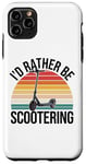 iPhone 11 Pro Max Scooter Electric Retro Vintage Street Stunt E-Scooter Tricks Case