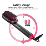 Hair Straightener Brush Rapid Heating Dual Use Straightening Curling Hair SG5