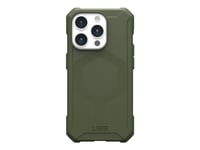 Uag Rugged Case For Apple Iphone 15 Pro [6.1-In] - Essential Armor Olive Drab - Baksidesskydd För Mobiltelefon - Magsafe-Kompatibilitet - Oliv - För Apple Iphone 15 Pro