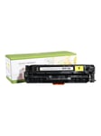 Static Control - yellow - compatible - remanufactured - toner cartridge (alternative for: HP 305A) - Laser värikasetti Keltainen