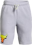 Under Armour UA Project Rock Terry Shorts 1361848-011 Storlek YLG 569