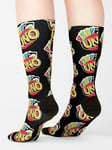 Chaussettes Taille Unique Logo Des Cartes De Jeu Uno Nouveauté Fantaisie Motif Fou Équipage Décontracté Pour Hommes Femmes