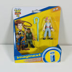 Disney Toy Story 4 Imaginext Figures. Bo Peep & Combat Carl Brand New