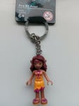 LEGO ELVES FIRE ELF AZARI MINIFIGURE KEYRING KEYCHAIN 853560