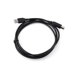 Type A Male To Male USB 2.0 Printer Cable Printer Cable Black Scanner Printer