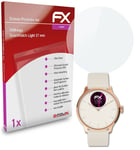 atFoliX Glass Protector for Withings ScanWatch Light 37 mm 9H Hybrid-Glass