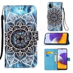 Samsung Galaxy A22 5G      Designer PU Case      Mandala