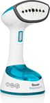 Swan SI12030N Foldable Garment Steamer with Removable Brush White and Blue