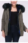 Parka Vert Femme