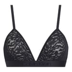 Calvin Klein BH Intrinsic Unlined Triangle Bra Svart X-Small Dam