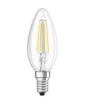 OSRAM Lot de 4 x Ampoule LED | Culot: E14 | Du blanc chaud au blanc froid | 2700 K | 4 W | équivalent à 40 W | LED RELAX and ACTIVE CLASSIC B