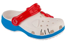 chaussons pour filles, Crocs Classic Hello Kitty Iam Clog T, Blanc