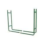 Toolland Rangement pour bûches de bois de chauffage, taille fixe, 20 x 90 x 120cm, robuste, vert