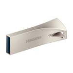 Samsung USB 3.1 Flash Drive Bar Plus 128GB Memory Stick - Champagne Silver