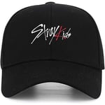 Mössa Straykids keps Justerbar keps Baseball keps Dammössa Svart mössa [kk]