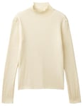 United Colors of Benetton Girls and Girl's Jersey Turtleneck M/L 1194c200m Sweater, Beige, 140 cm