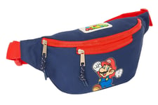 Super Mario World – Waist Bag with External Pocket, Ideal for Youth and Children