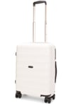 Ginza Harlow 56cm Hardside Carry-On Suitcase White