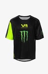 VR46 T-Shirt Performance Monster Energy, M, Noir