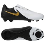 Nike Phantom Gx Ii Academy Mg Mad Ready - Hvit/sort/gull, størrelse 40½