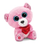 NICI GLUBSCHIS Ours Pummdi 15cm Rose-Doudou, Mignonne Peluche à câliner, pour Jouer, pour Enfants et Adultes, Une Excellente idée de Cadeau, 49262