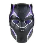 Hasbro Marvel Legends, Casque électronique Black Panther Premium avec Effets Lumineux et lentilles escamotables Noir